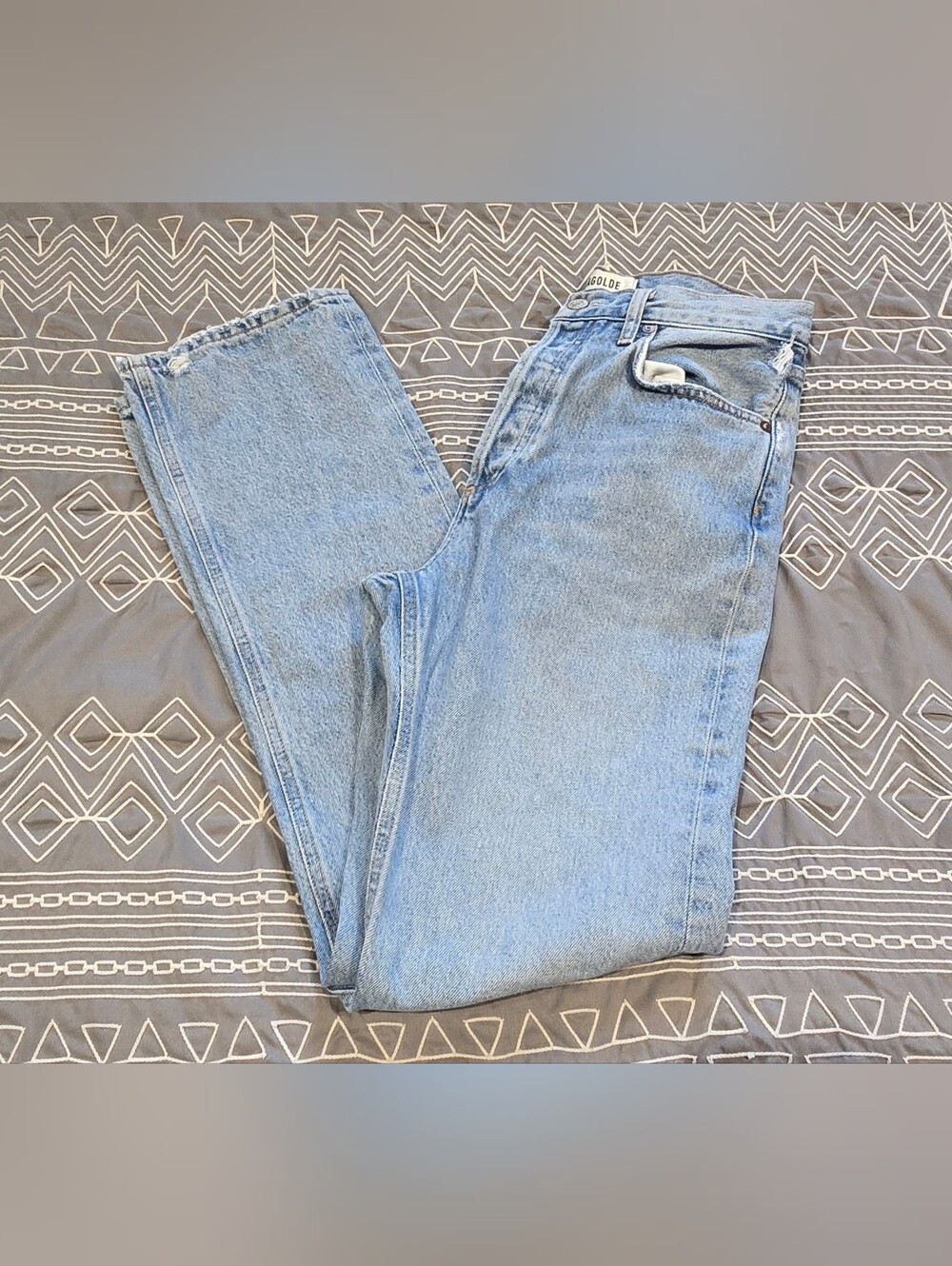 Agolde Lana High Waisted Straight Leg Jeans Size 25